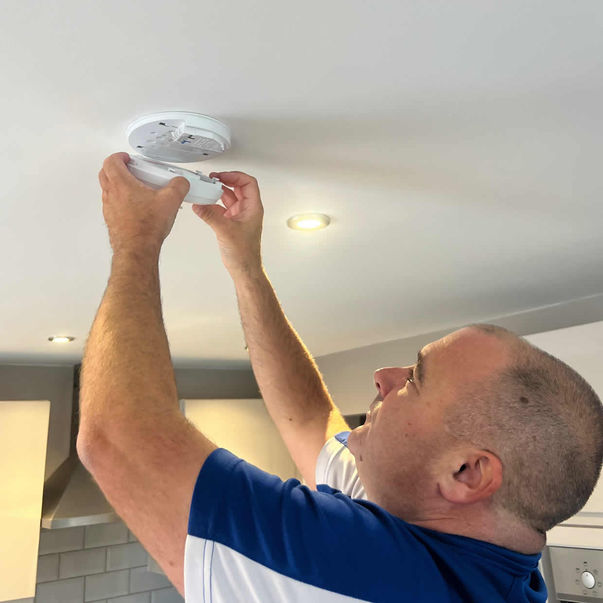 Professional smoke and heat alarm installation in York